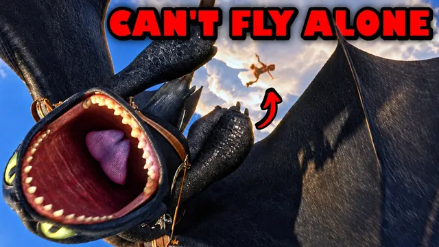 Hiccup NEVER Freed Toothless (and the Tail Fin Proves It) — Poggy case file 038